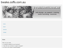 Tablet Screenshot of bwake.coffs.com.au